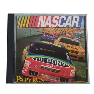 NASCAR Racing 1994 IBM PC MS-DOS CD-ROM Papyrus Audio Music Tracks Used Good